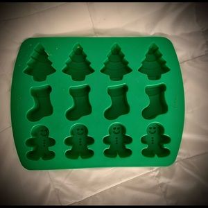 Wilton Silicone Baking Molds (Christmas)